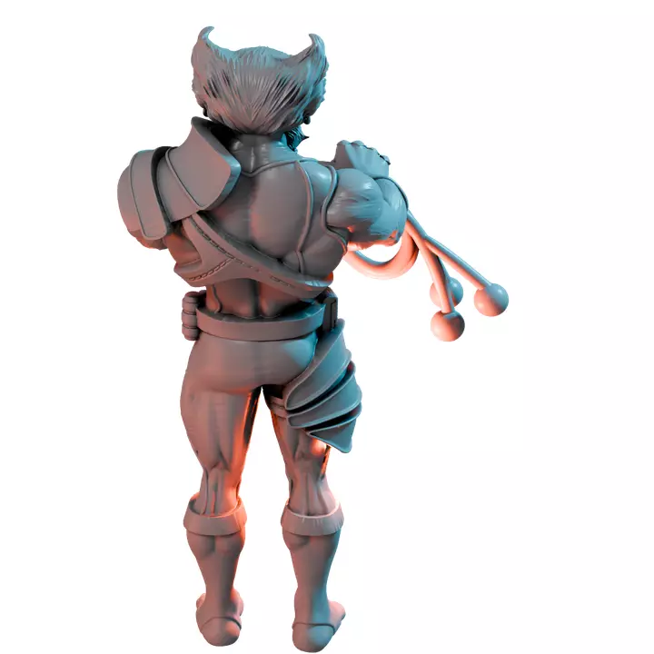 Tygra IX - Resin Miniature Figurine 3D print model