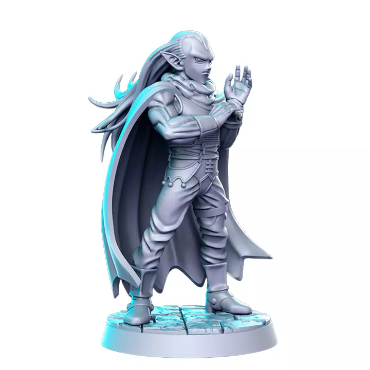 Ct Magus IX - Board Game Miniature STL 3D print model