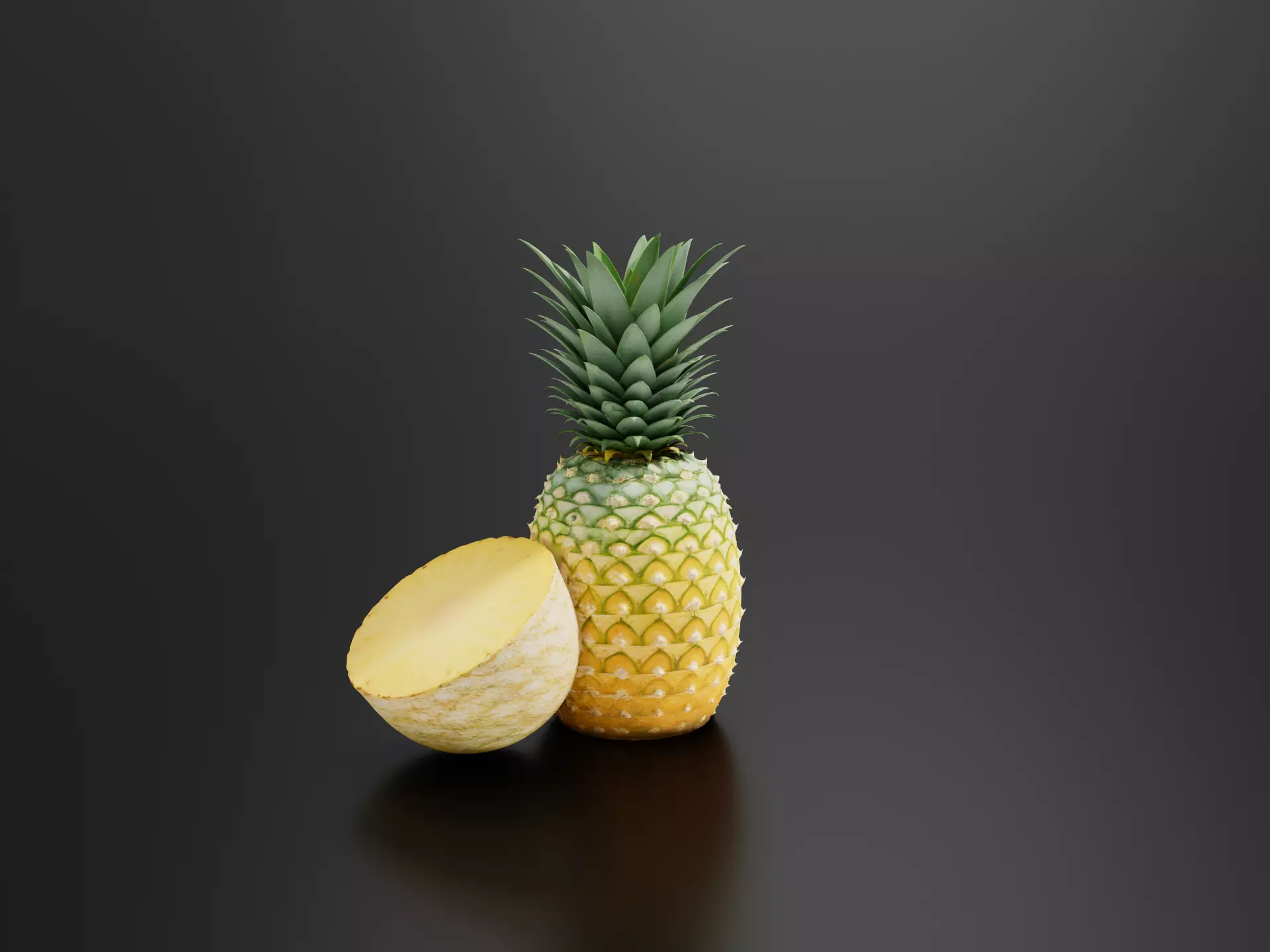 Pineapple 01 3D print model