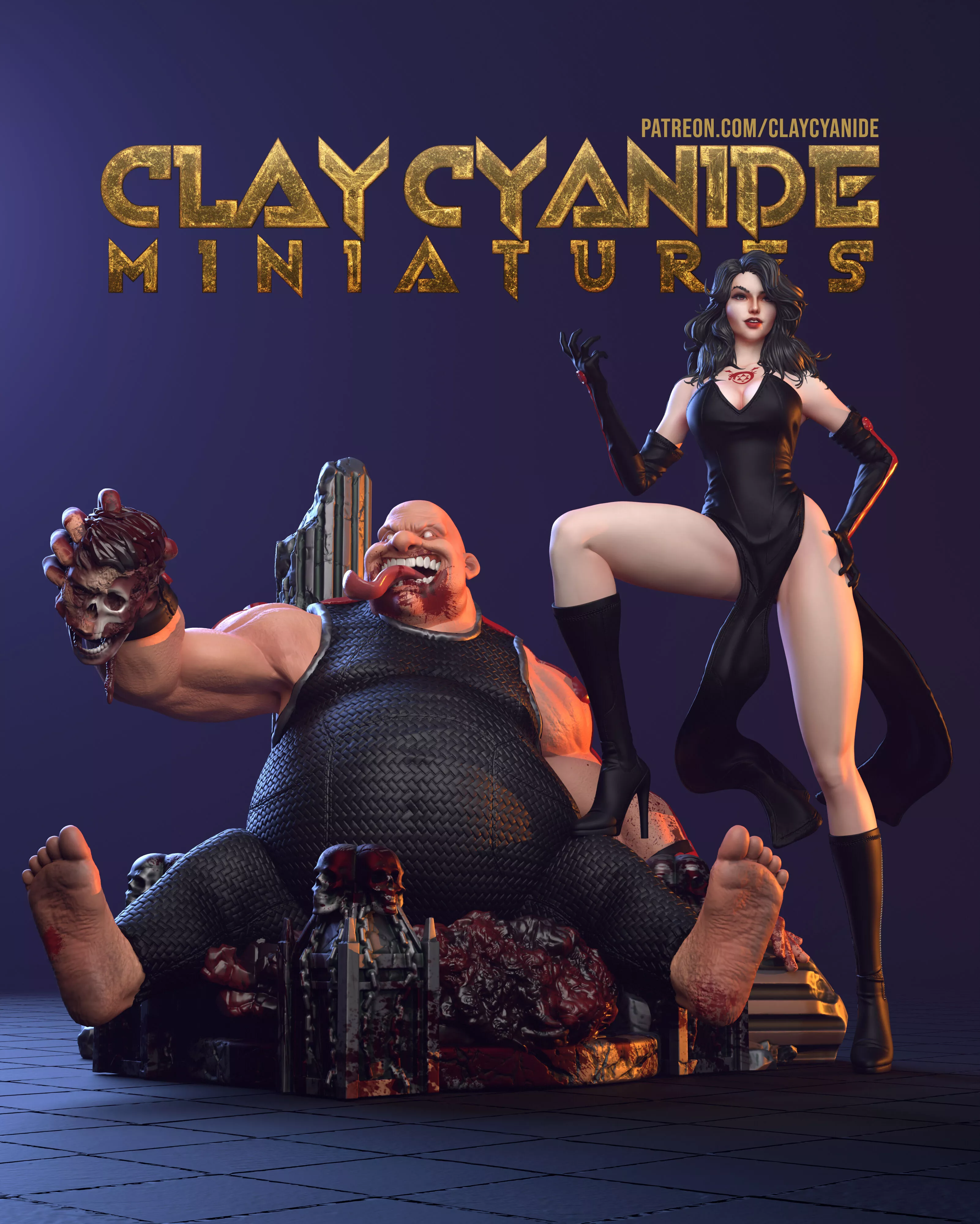 LUST AND GLUTTONY 3D print model