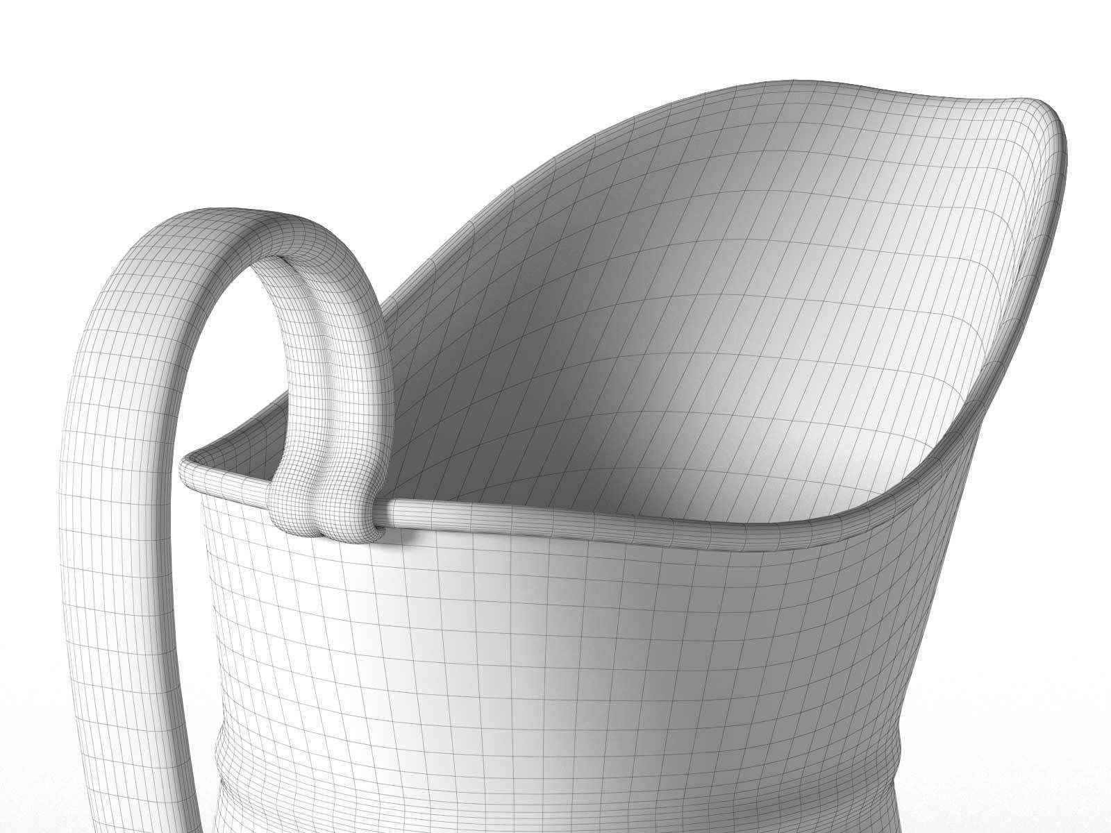 Vintage Pitcher 3D model_2