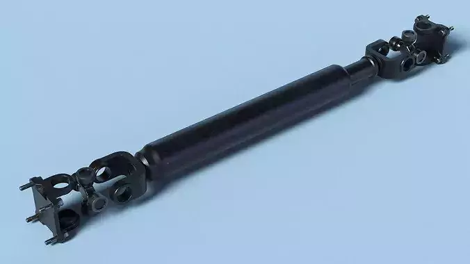 Driveshaft Assembly Exploded View 3D model 5