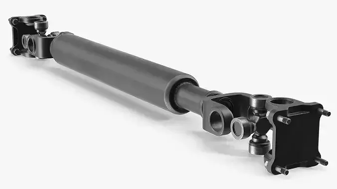 Driveshaft Assembly Exploded View 3D model 7