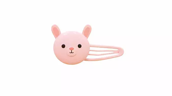 Cute Bunny Hair Clip 