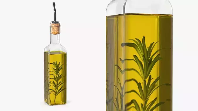 Rosemary Oil 3D model