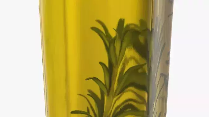 Rosemary Oil 3D model 6