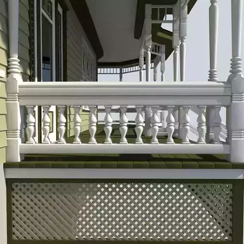 Baluster column