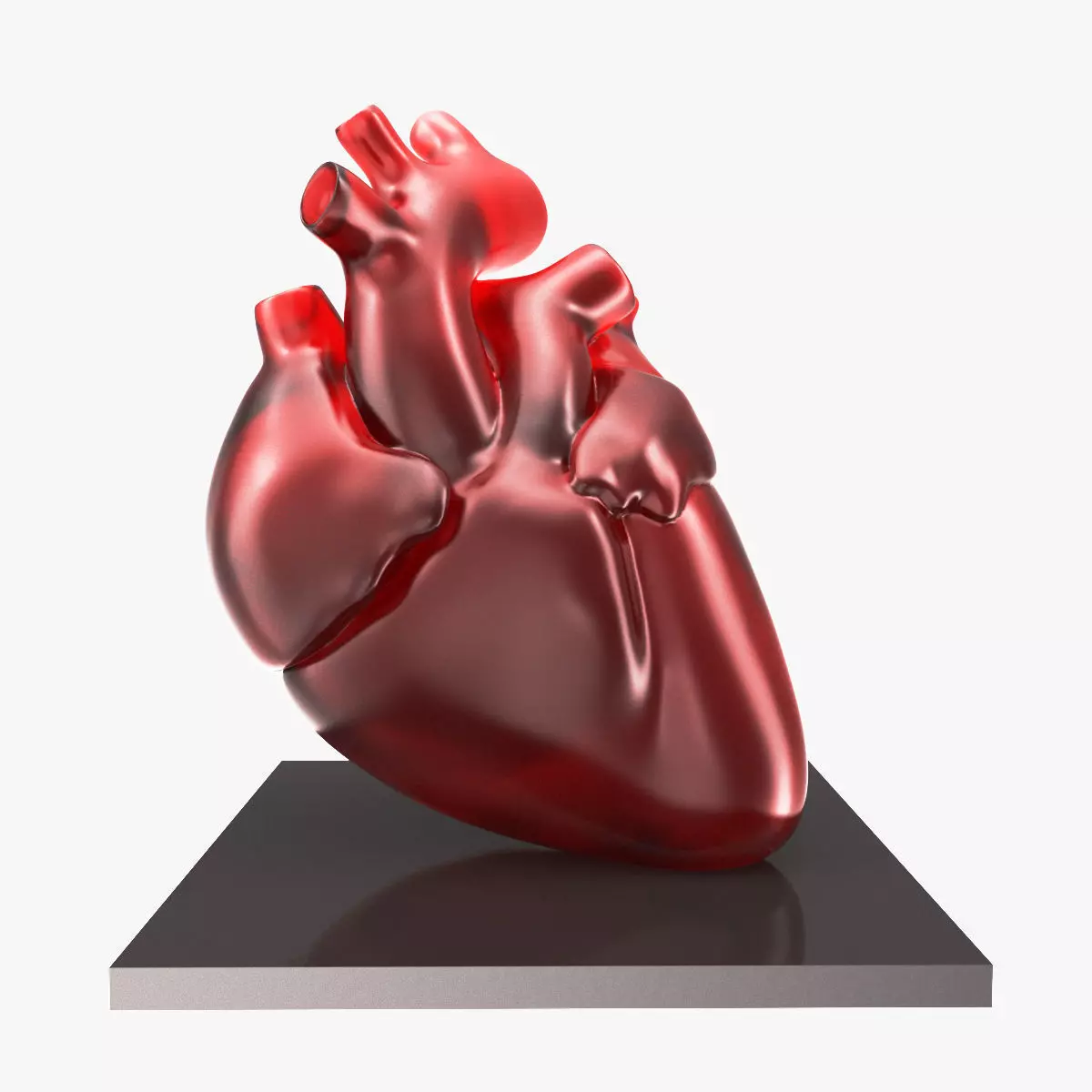 Decorate Heart 3D model_0