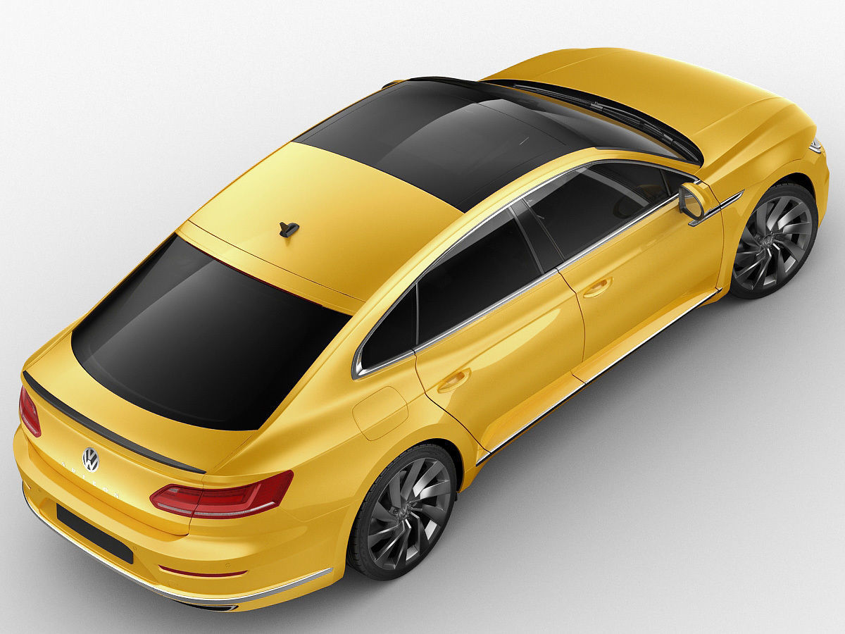 VW Arteon R-line 2018 3D model_6