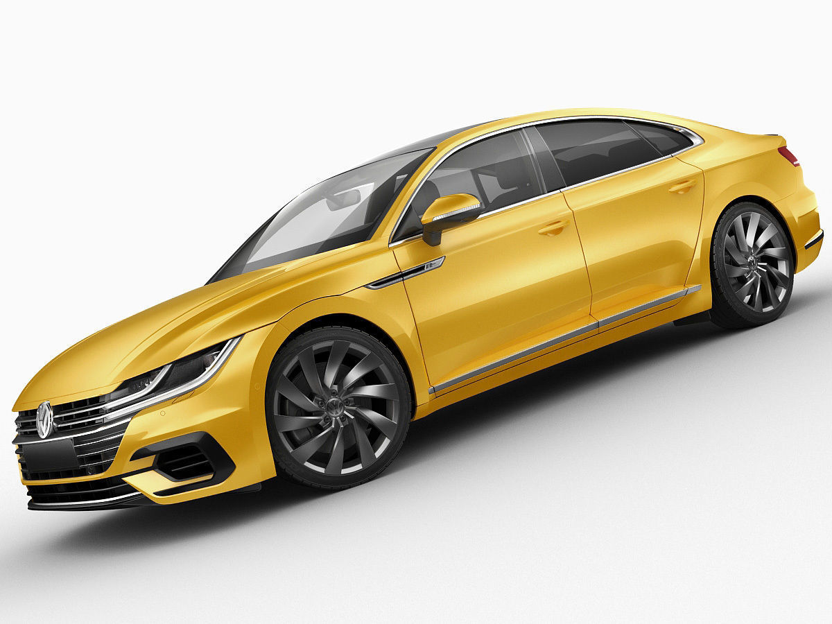 VW Arteon R-line 2018 3D model_7