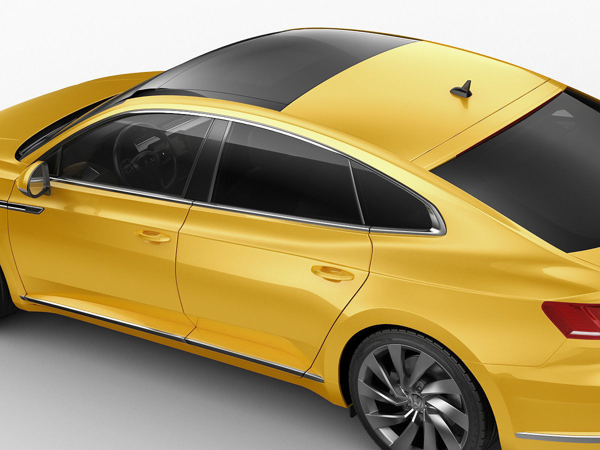 VW Arteon R-line 2018 3D model_12