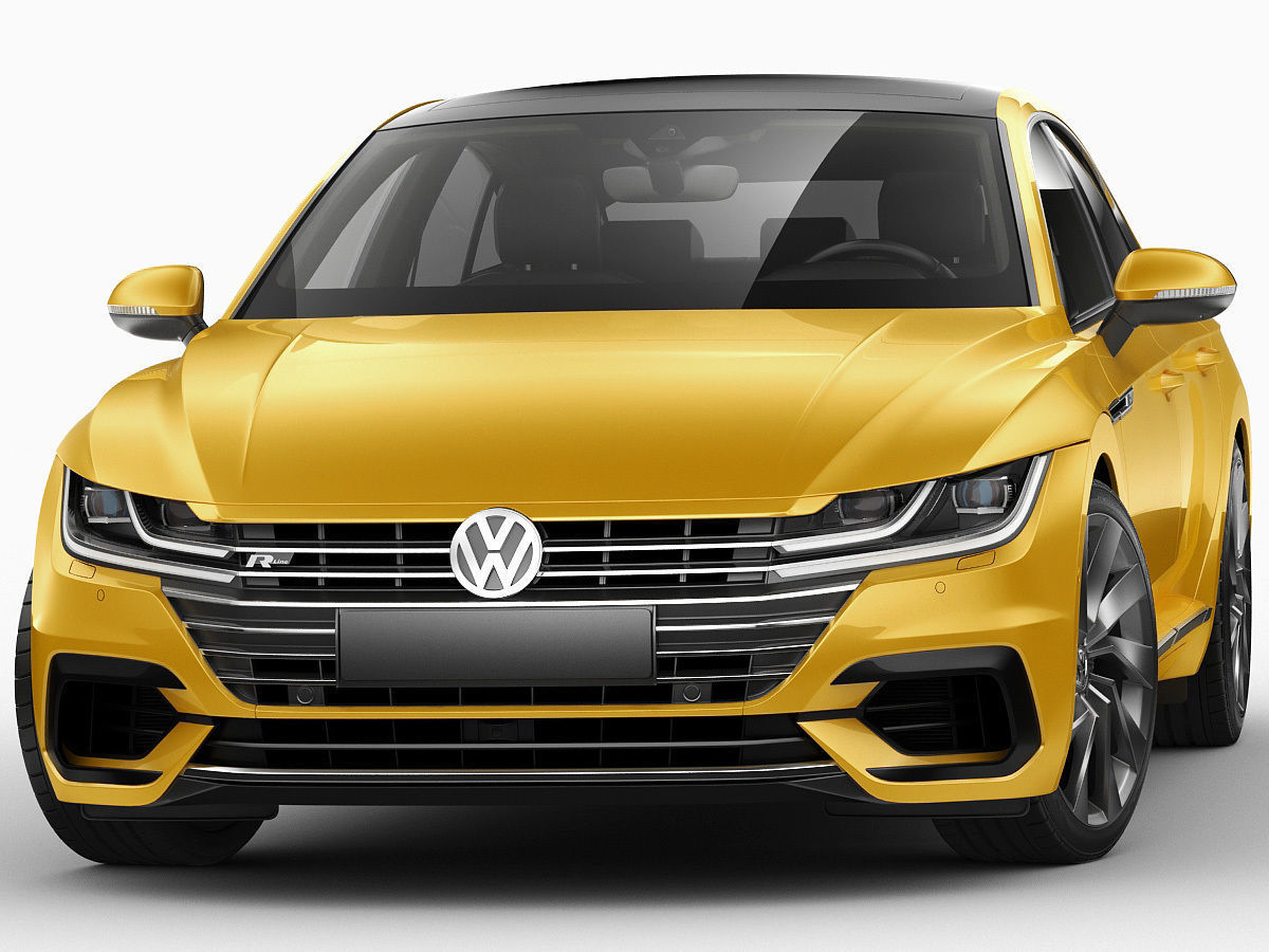 VW Arteon R-line 2018 3D model_10