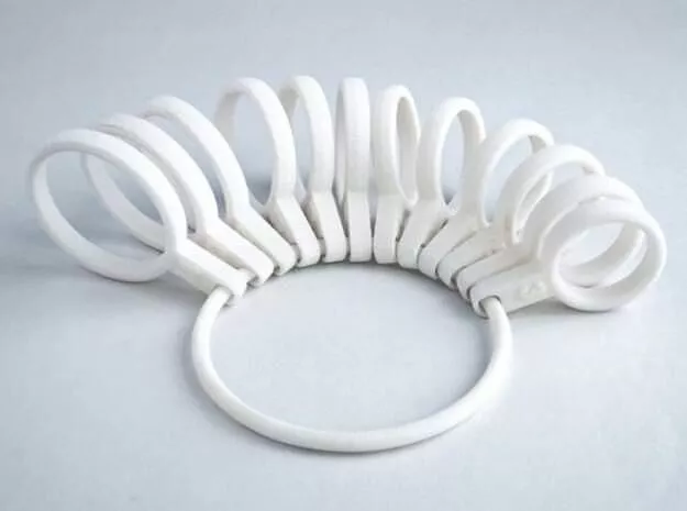 Ring Sizer free download Free 3D print model