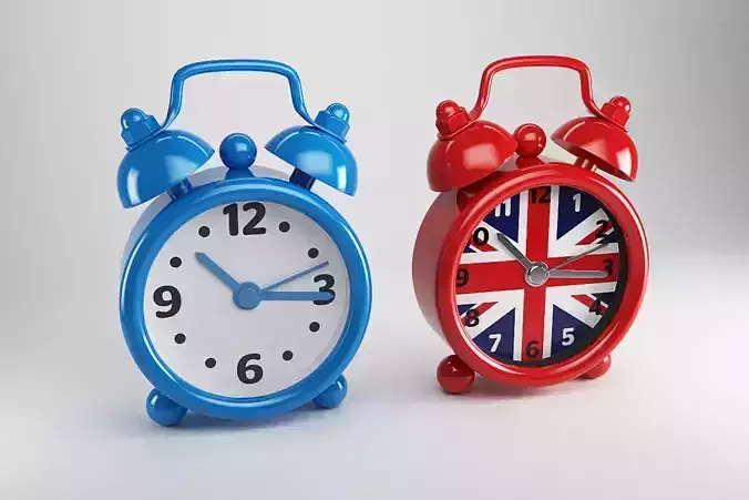 Alarm Clock Mini Bell 3D model