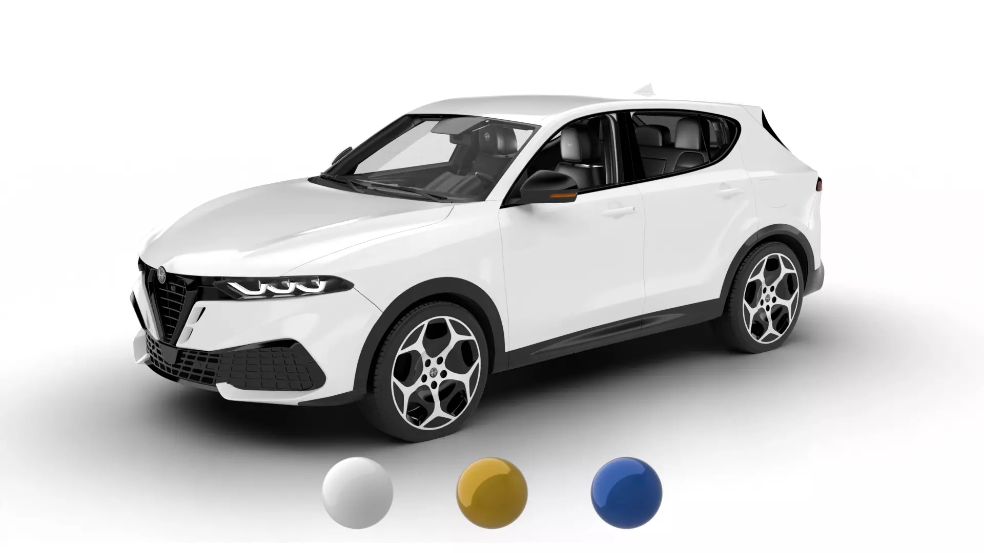 Alfa Romeo Tonale Ibrida Plug-in Hybrid 2026 3d model 3D model