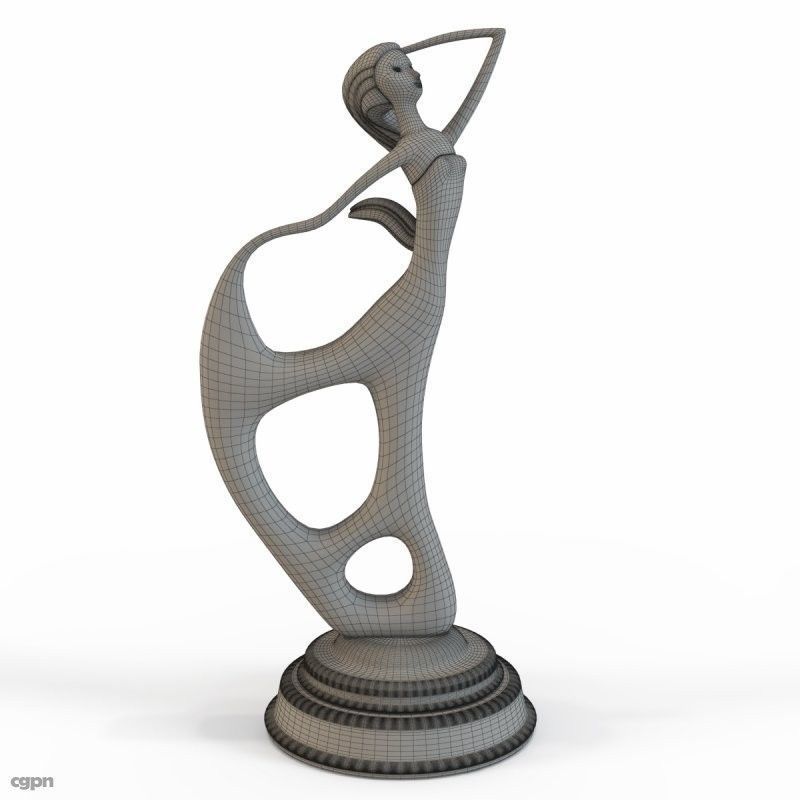 Figurine Romance 3D model_4