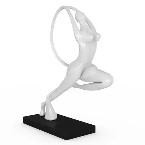 Figurine gymnast 3D model