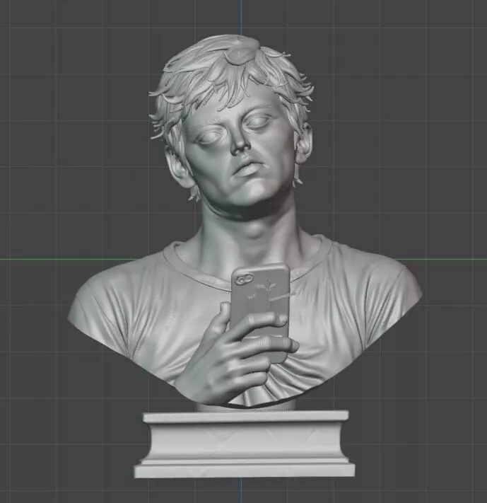 The Pinocchio Effect Blinded by the Screen Fed by the Fiction 3D print model