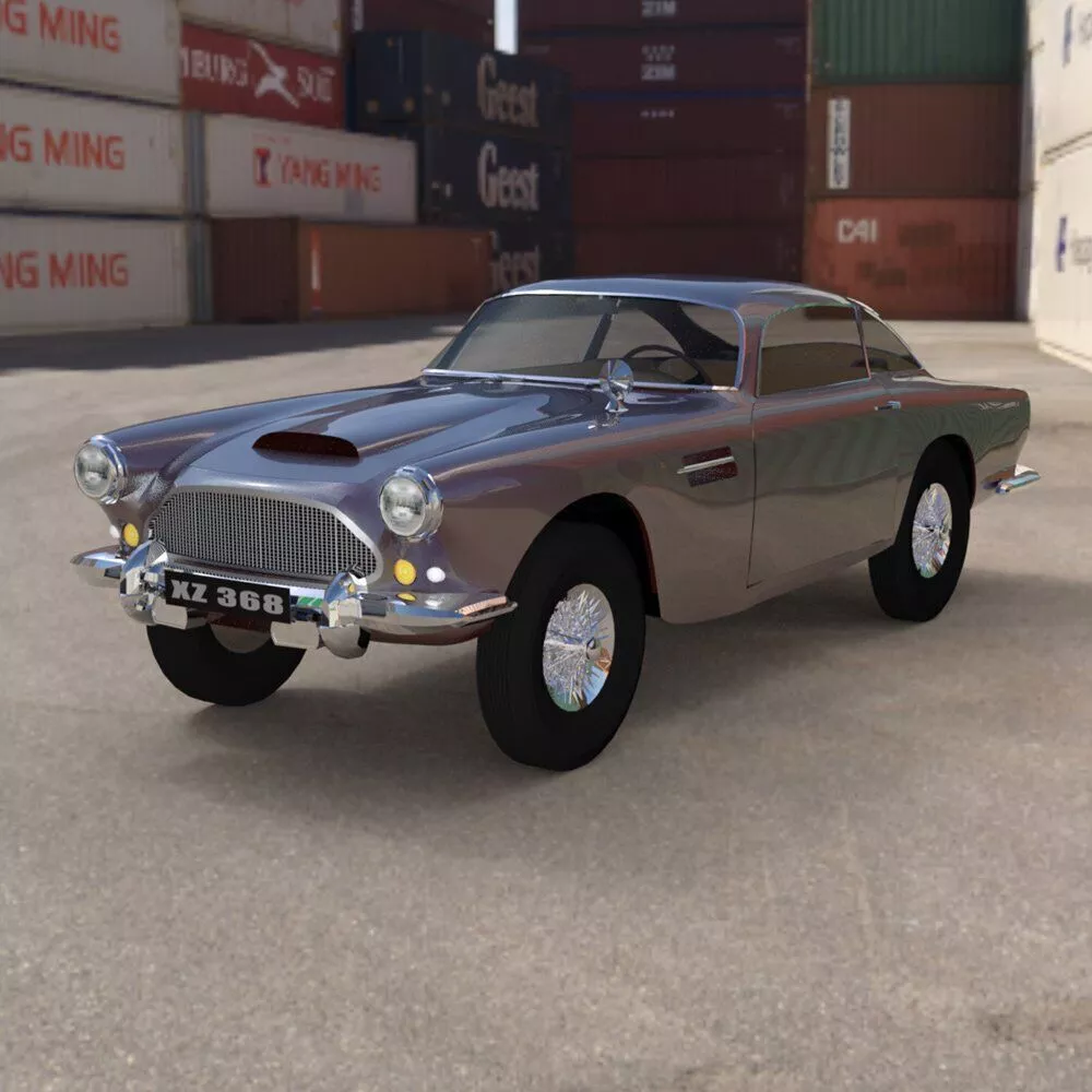 Aston Martin DB4 3D model