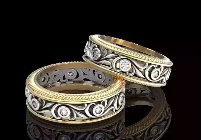 Wedding ring love the pair v2 