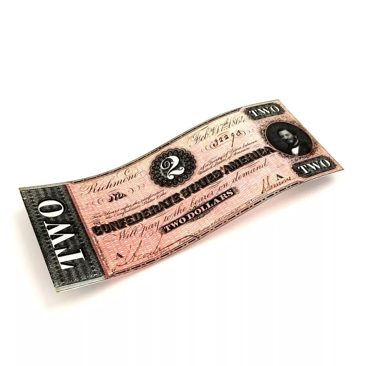 2 DOLLARS-1864 3D model