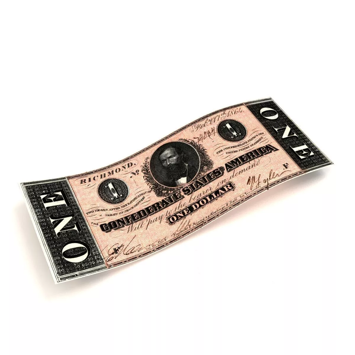 1 DOLLAR-1864 3D model