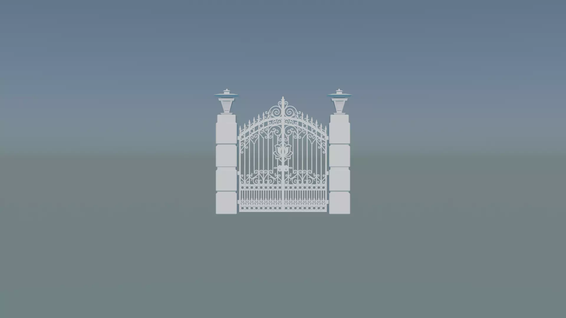 Entrance Gate 3D print model