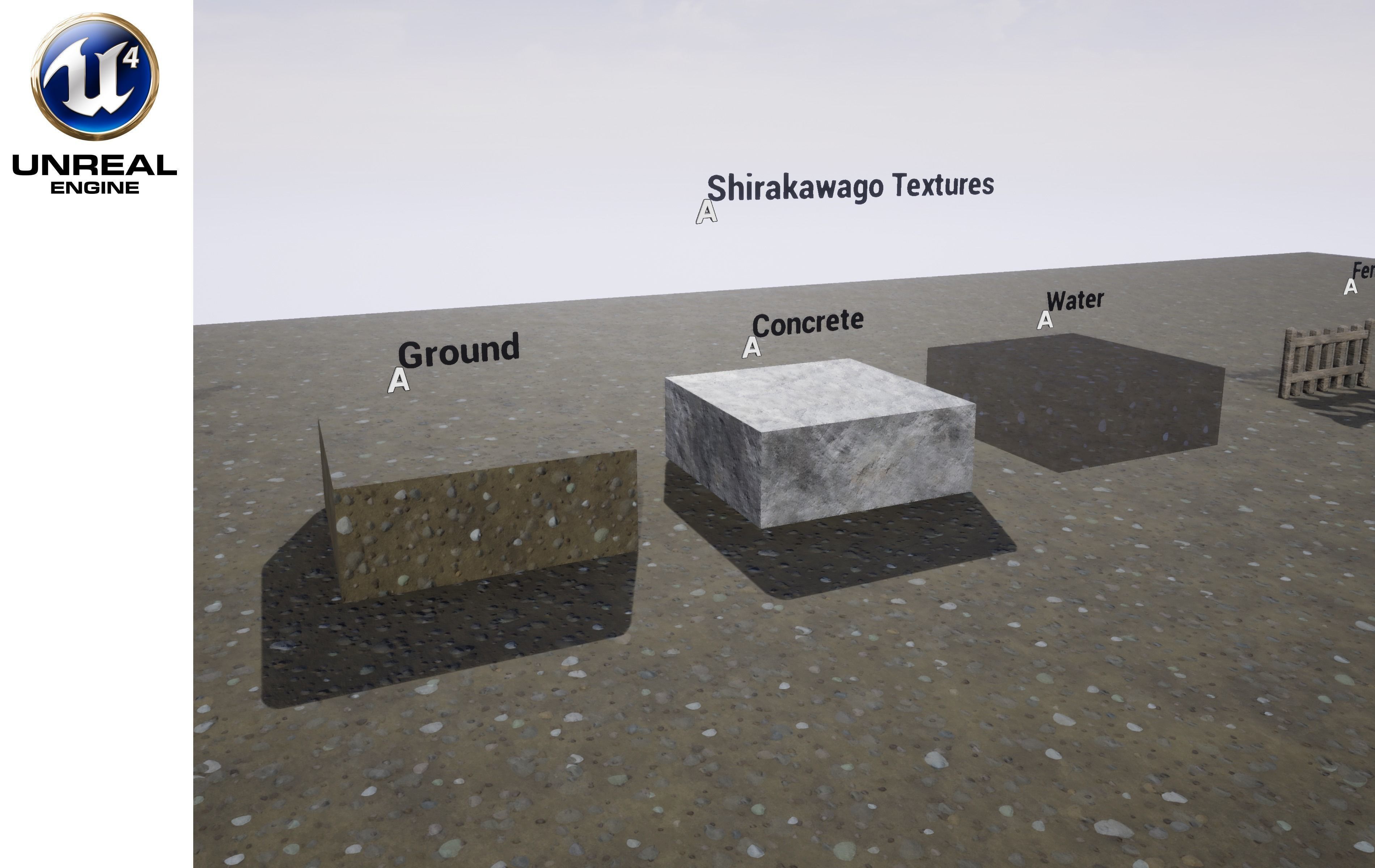 Shirakawago Village Set Low-poly 3D model_30