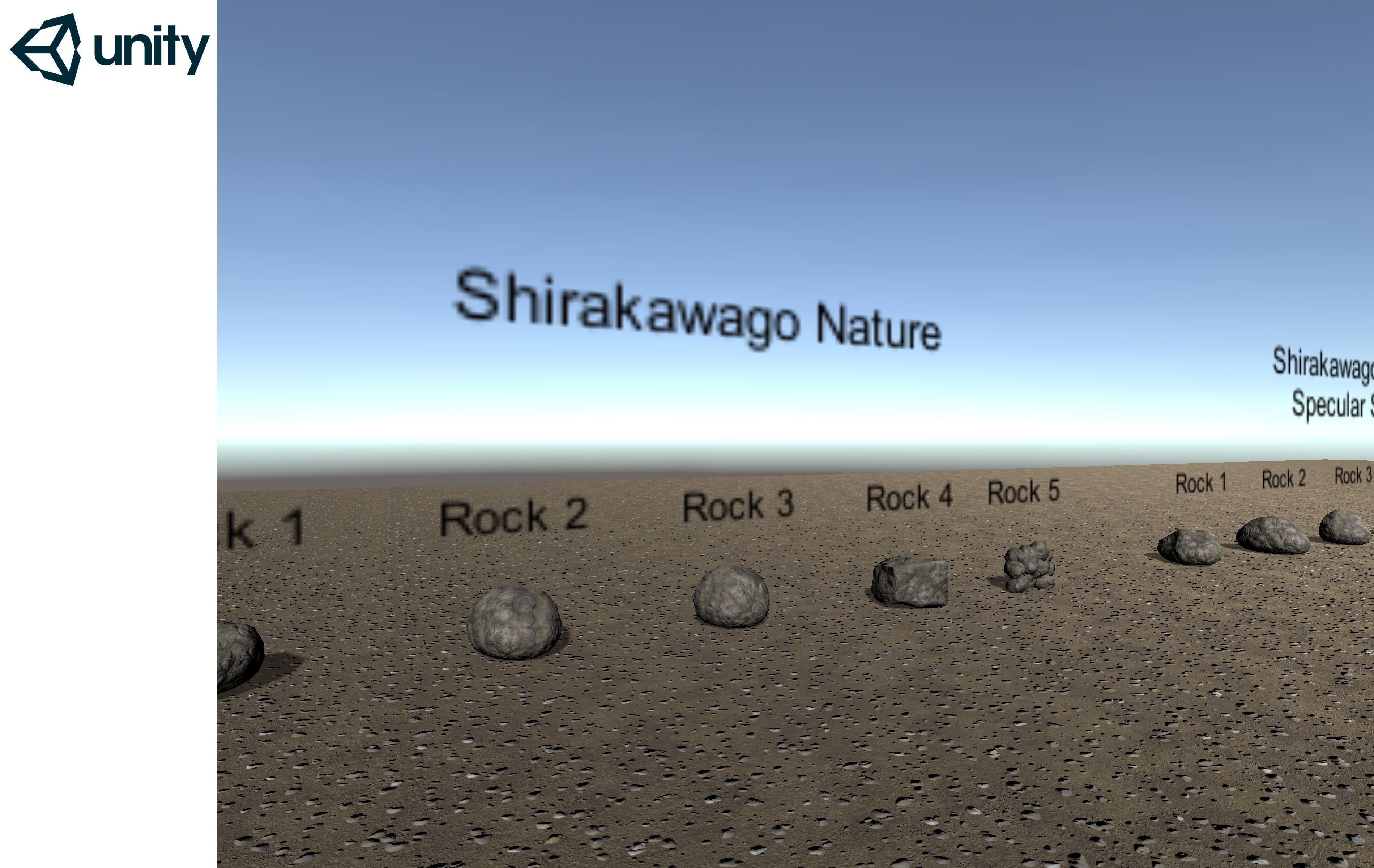 Shirakawago Village Set Low-poly 3D model_23