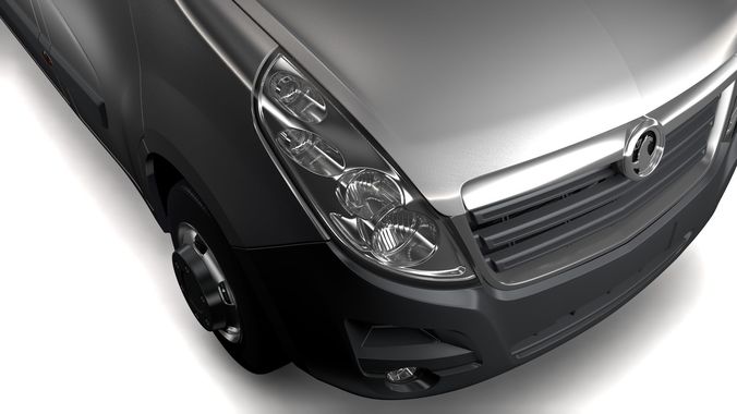 Vauxhall Movano L3H3 Van 2016 3D model