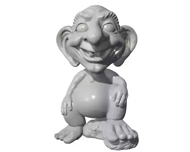 Norwegian Troll mascot  3D print model
