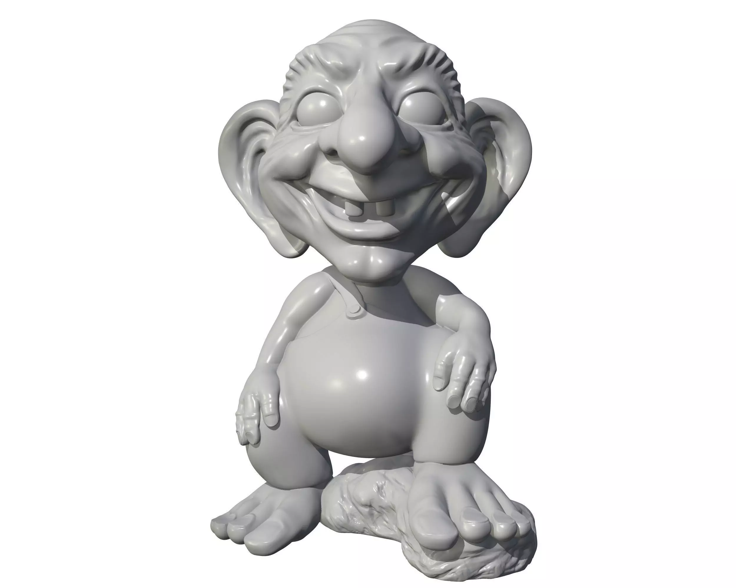 Norwegian Troll mascot  3D print model_0