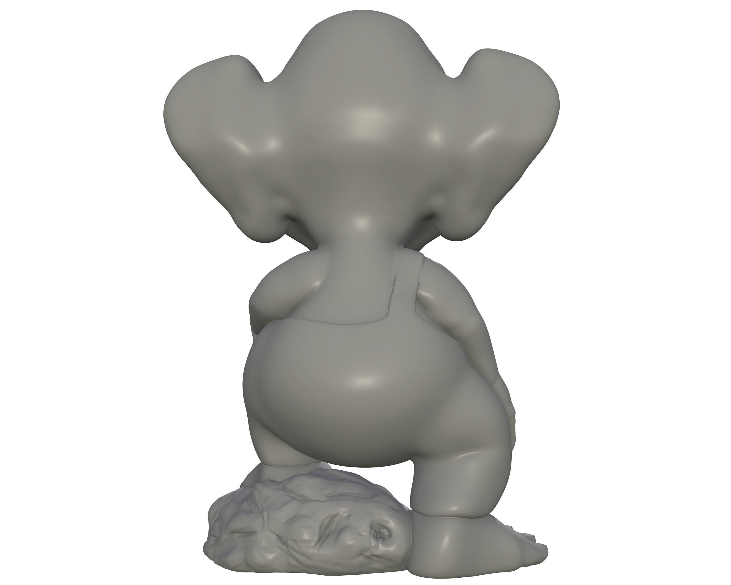Norwegian Troll mascot  3D print model_10