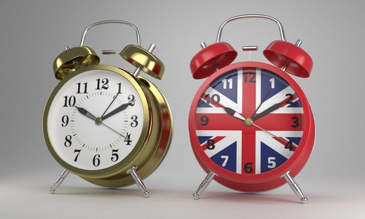 Alarm Clock Classic 3D model_2