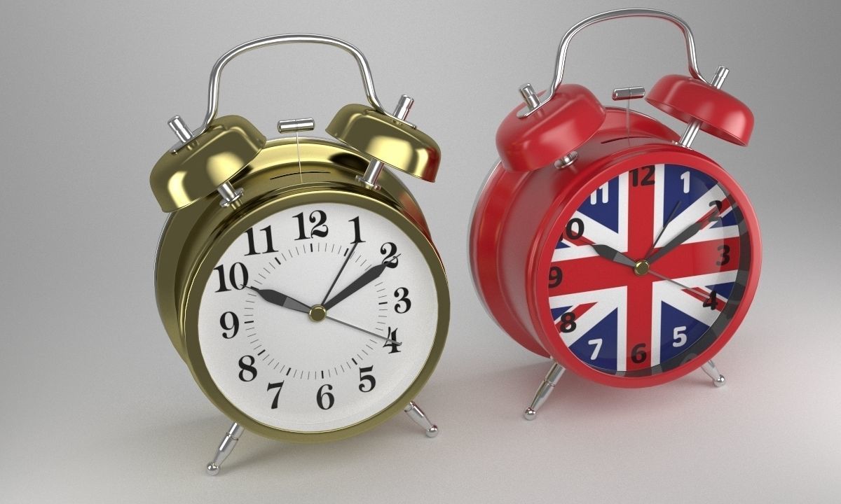 Alarm Clock Classic 3D model_1