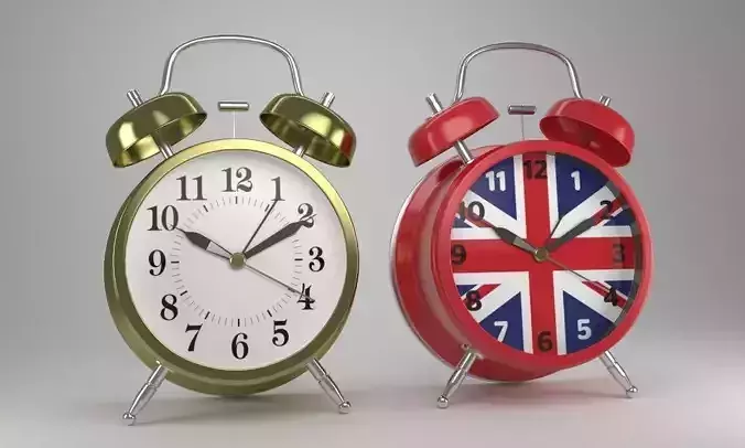 Alarm Clock Classic 3D model