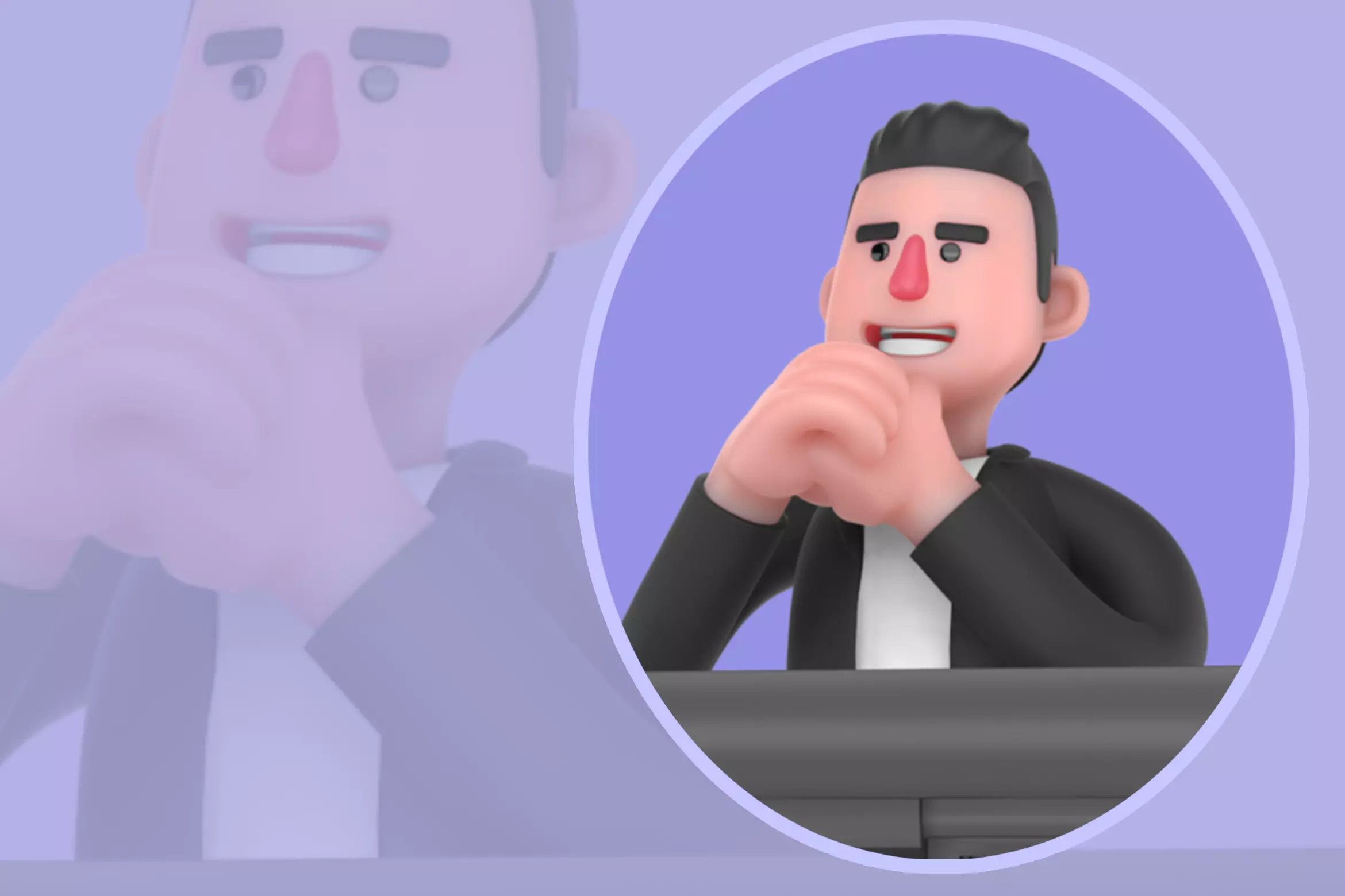 Stylized 3D Musician Character - Cartoon Keyboard Player 3D model