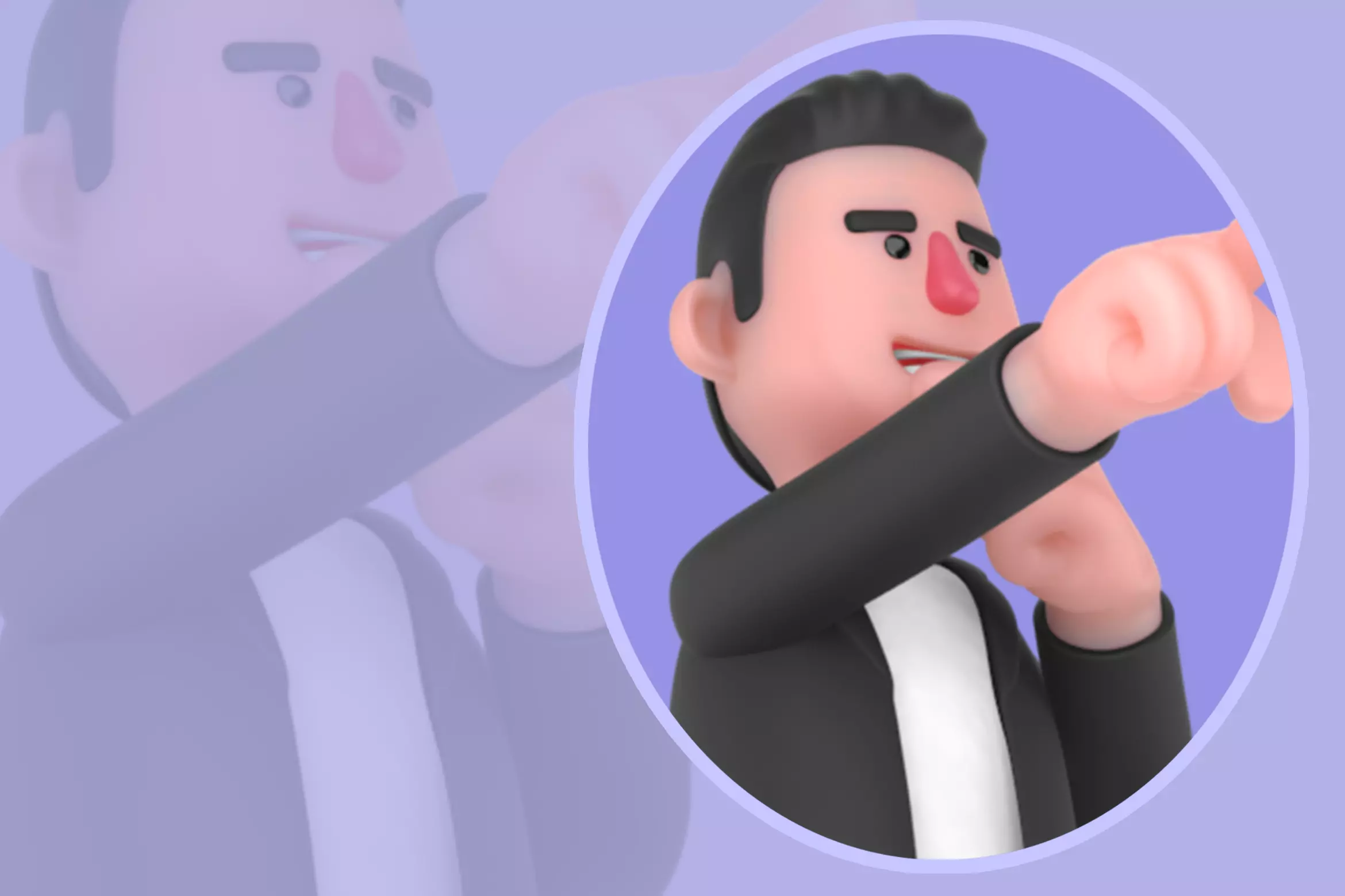 Stylized 3D Musician Character - Cartoon Keyboard 3D model