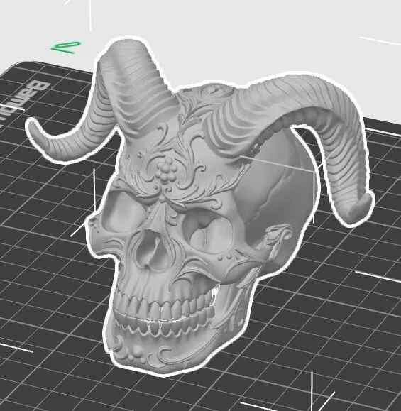 cabeza de belcebu 3D print model