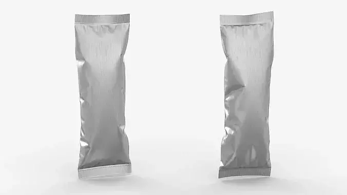 Foil Stick Pack 3D model 6
