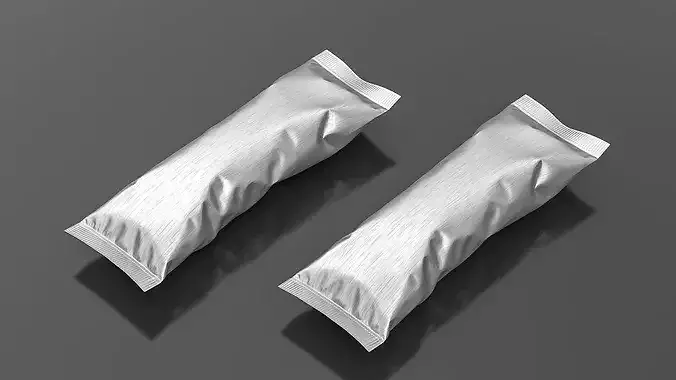 Foil Stick Pack 3D model 5