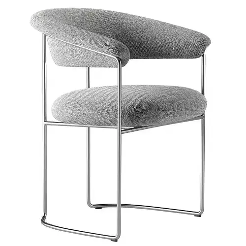Elyne Dining Chair 01 3D model 3