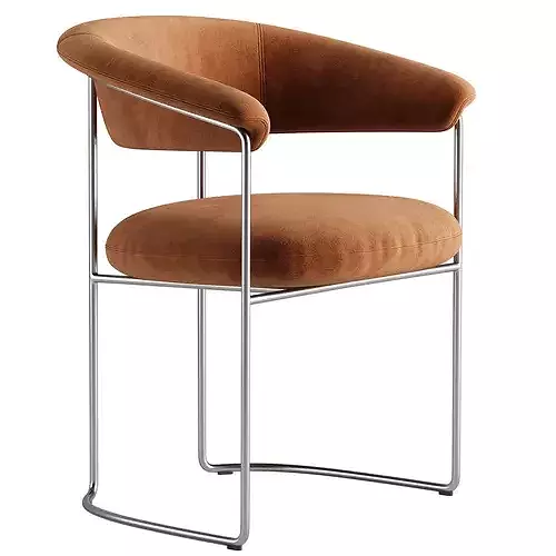 Elyne Dining Chair 01 3D model