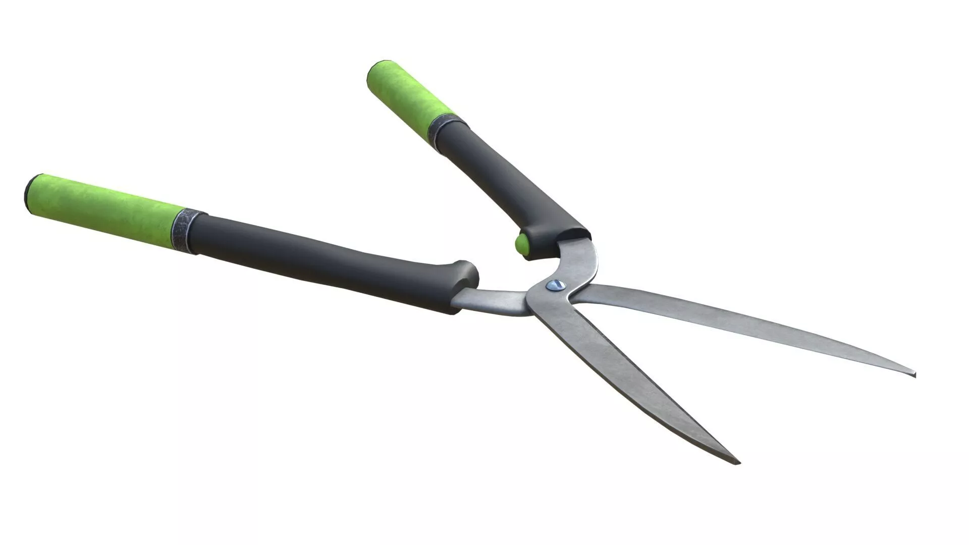 Bypass Pruning Shears Low-poly 3D model