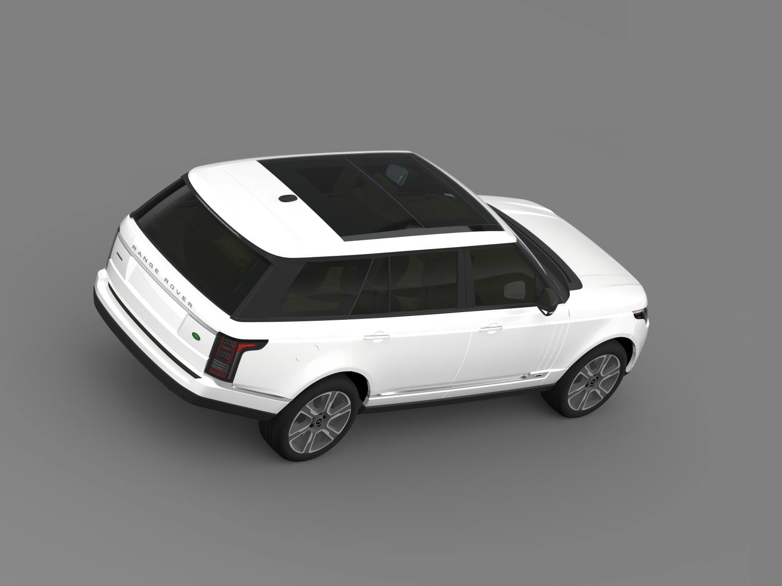 Range Rover Hybrid LWB L405 3D model_14