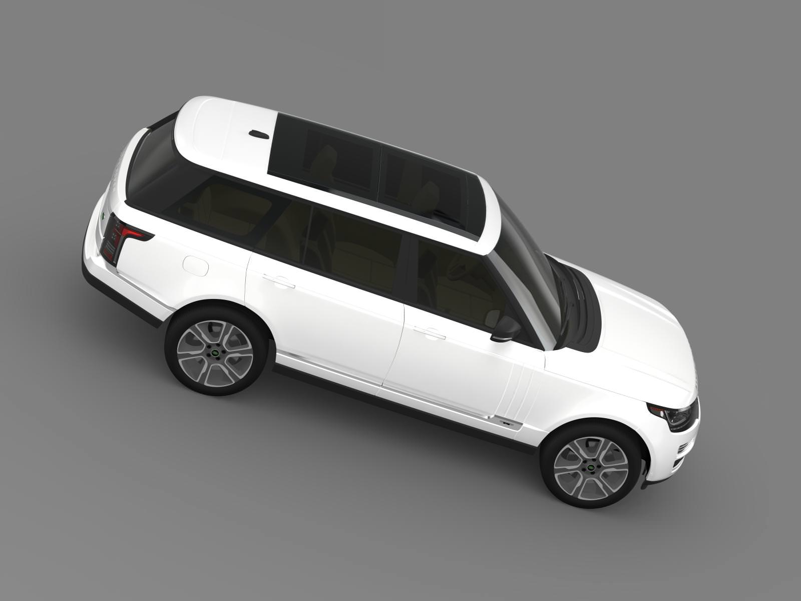 Range Rover Hybrid LWB L405 3D model_16