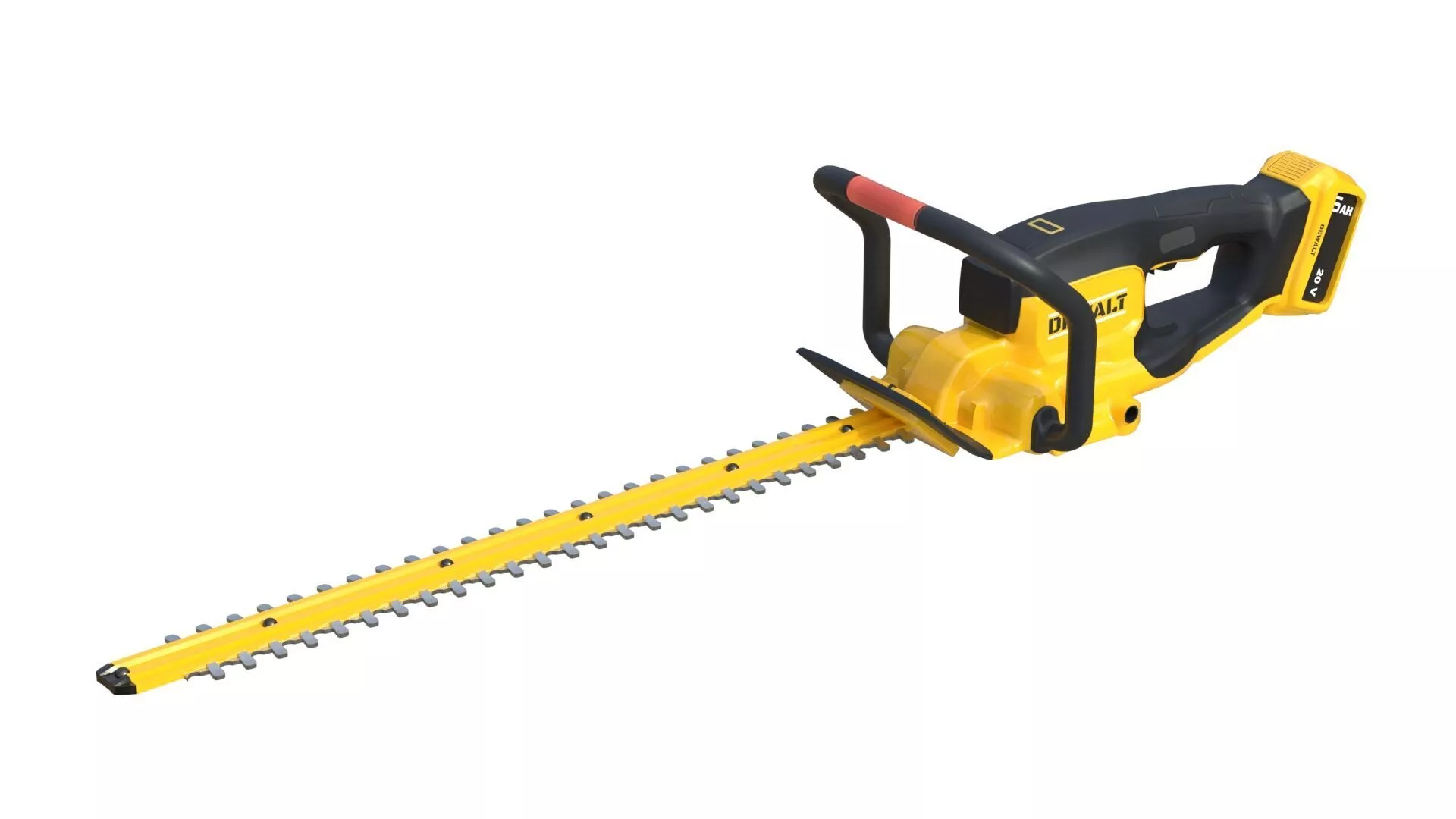 Dewalt DCHT820P1 20V Hedge Trimmer Low-poly 3D model