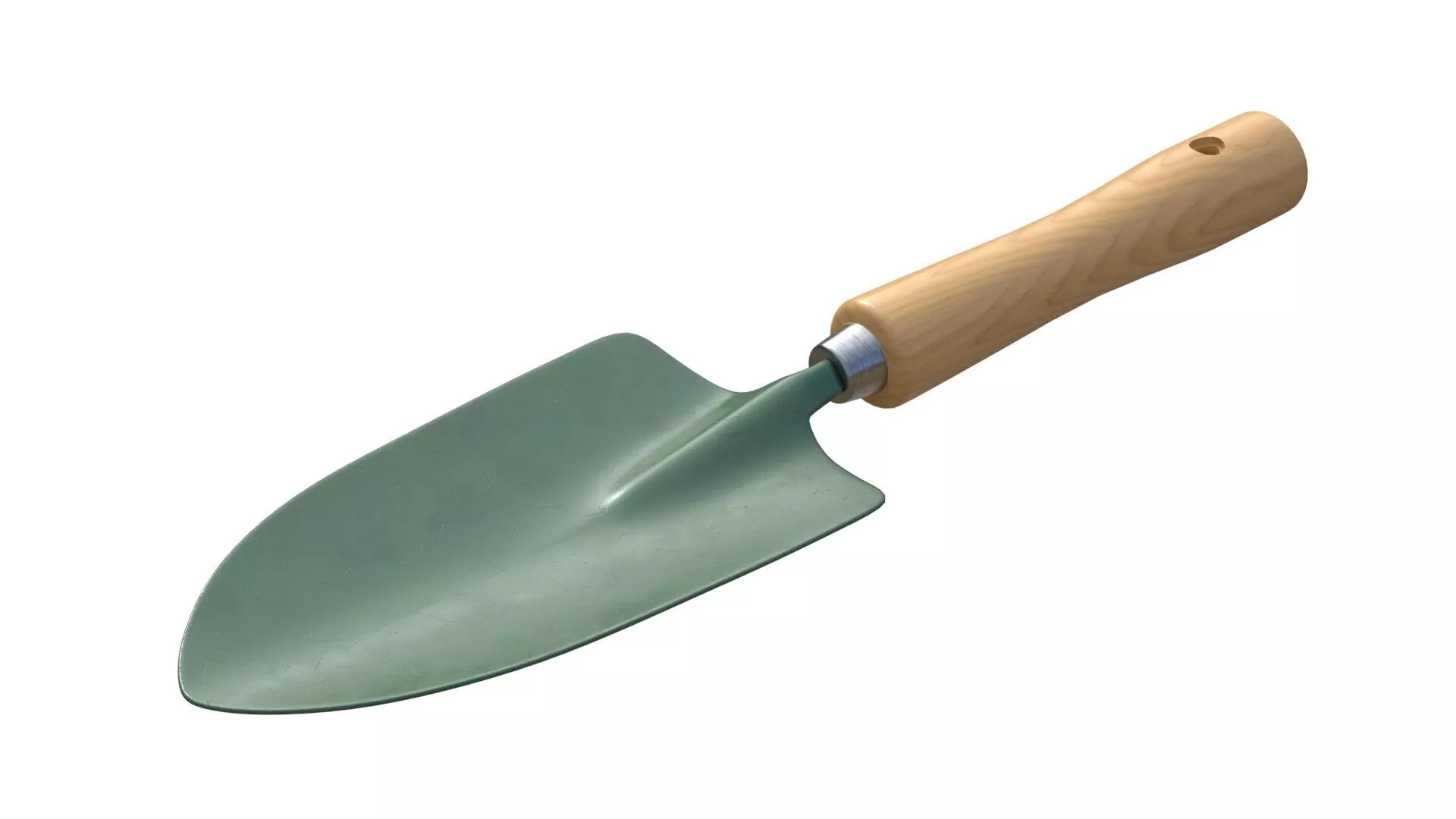 Garden Hand Spade Low-poly 3D model
