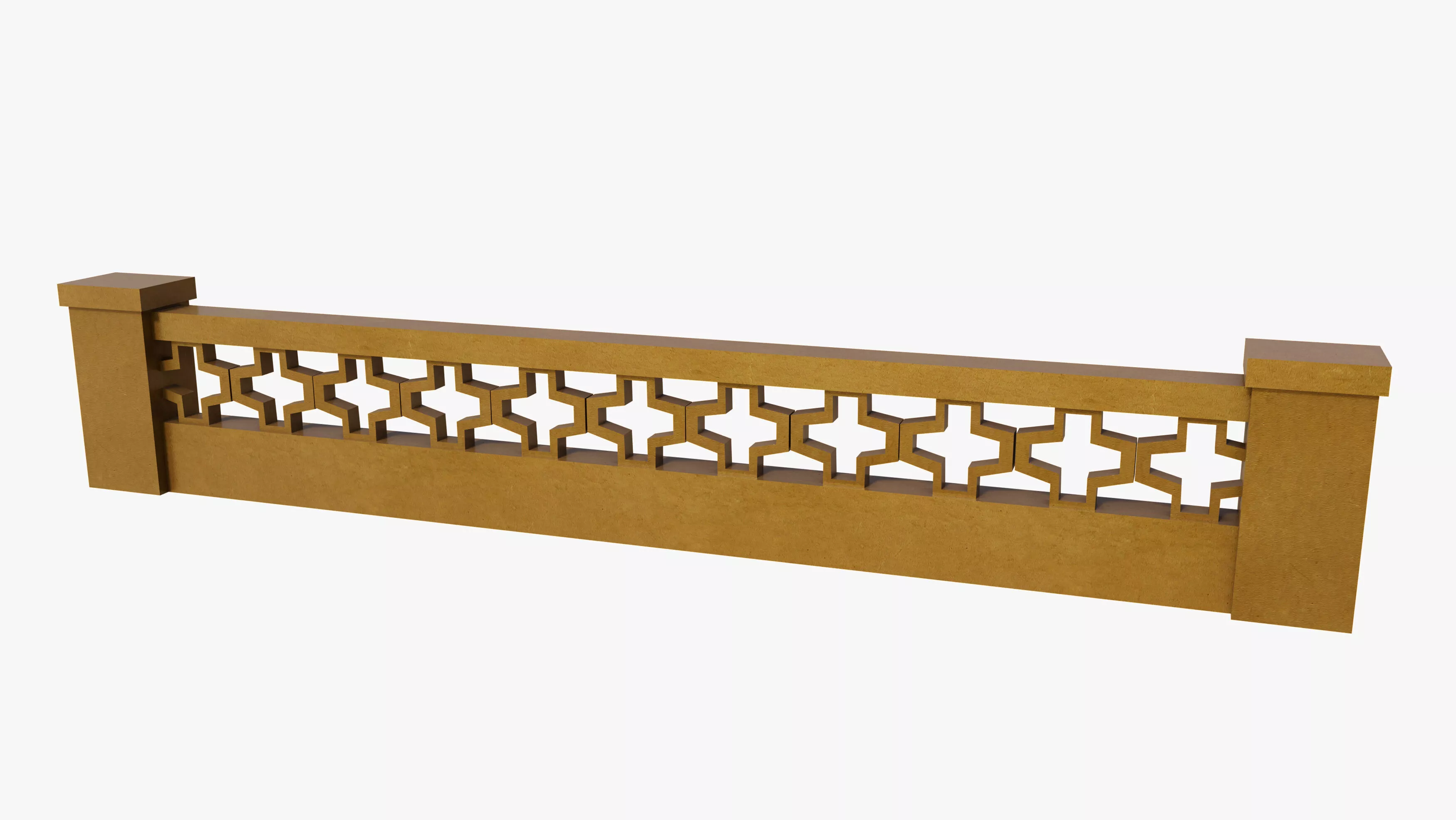 Golden Fence Free 3D model