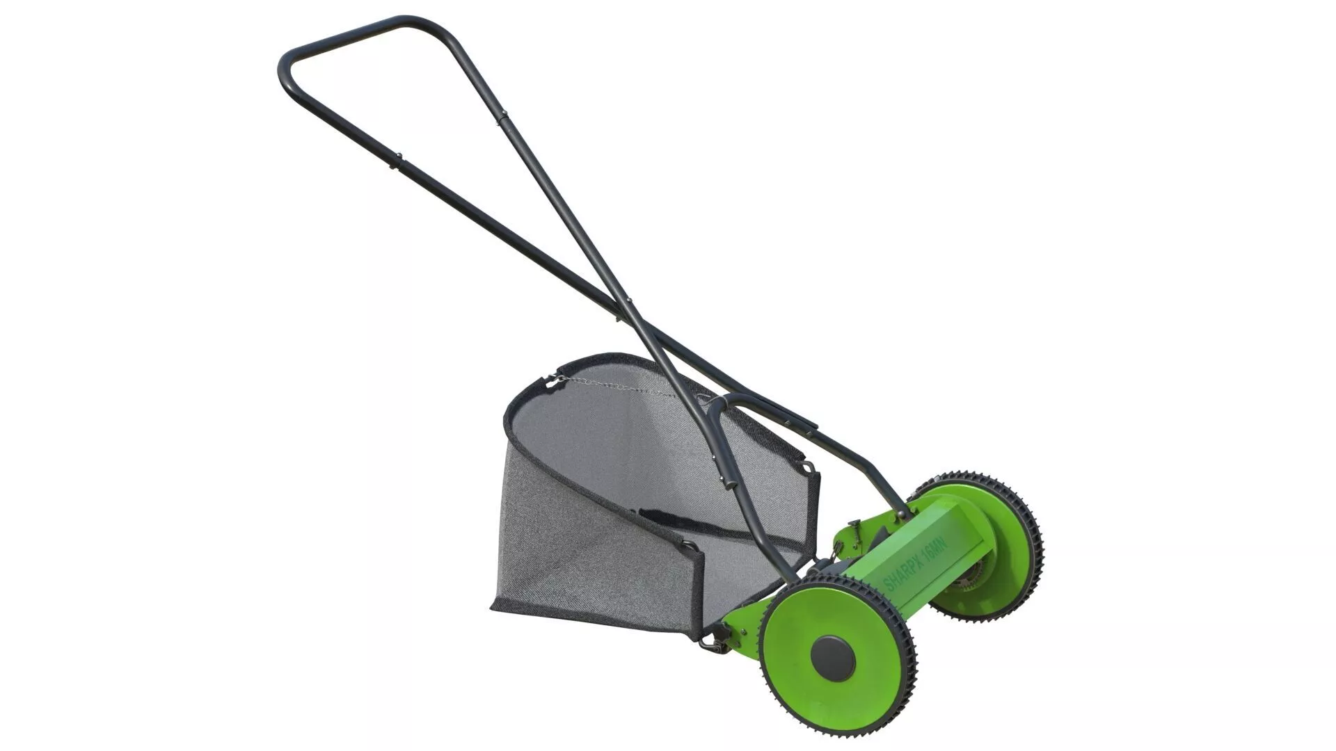 Manual Lawn Mower Low-poly 3D model